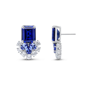 Aurora Earrings (Sapphire)