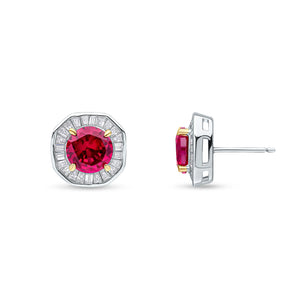 Cantassa Earrings (Ruby)