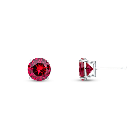 Eva Earrings (Ruby)